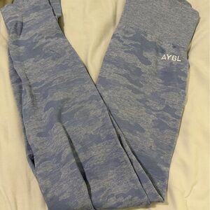 AYBL Light Blue Camouflage Leggings